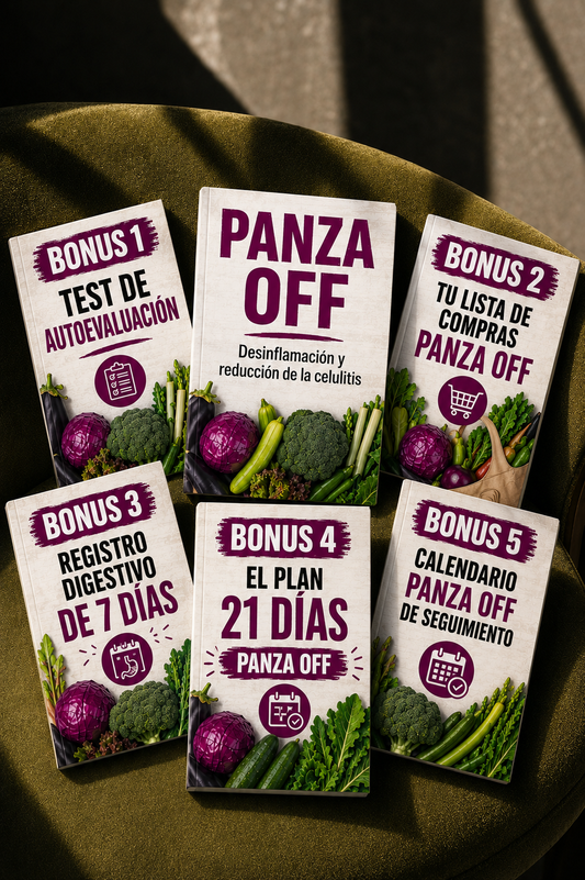 Panza OFF: El Método Natural para Desinflamar y Reducir la Celulitis