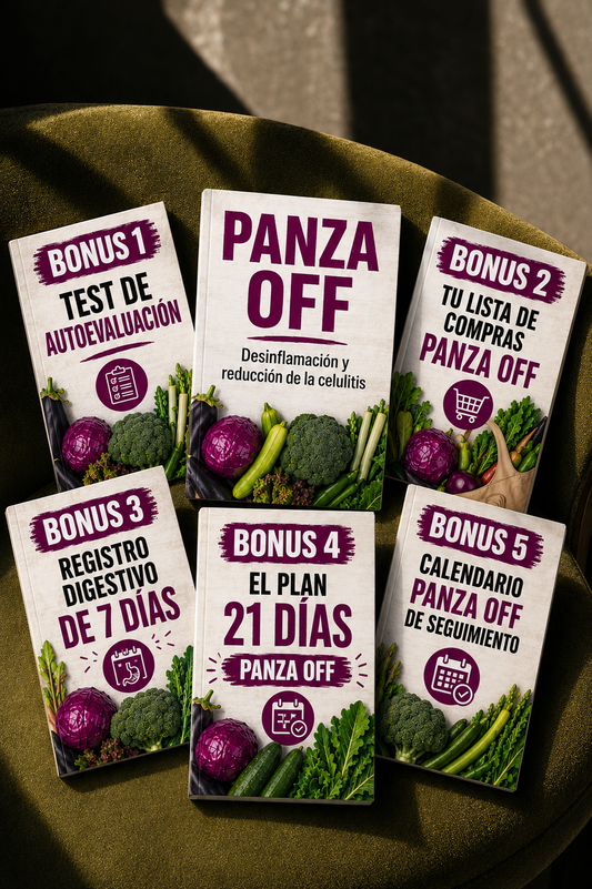 Panza off - Desinflamación abdominal y reducción de la celulitis